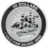 2020 Cook Island Kilo (32.15 oz) Silver Sailing Ship Bounty Coin (BU)