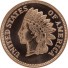 1 oz Copper Round | Indian Penny (BU)