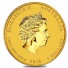 2018 Australia 1/20 Oz Gold Lunar Dog Coin (BU) Obverse