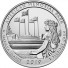 2019 American Memorial Park 5 Oz Silver ATB Coin (BU)