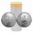 2020 Canada 1 Oz Silver Maple Leaf Coins (BU) Roll/Tube of 25