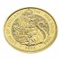 2022 UK 1 Oz Gold Royal Tudor Beasts Lion of England (BU) 
