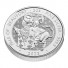 2023 UK 2 Oz Silver Royal Tudor Beasts Yale Of Beaufort Coin (BU)
