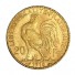 France Gold 20 Franc Rooster (Random Year)