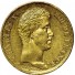 France Gold 40 Franc Charles X Coin 1824-1830 (Average Circulated)