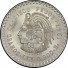  1947-1948 Mexico Silver 5 Pesos Cuauhtemoc Avg Circ (ASW .8681 oz)