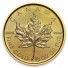 1/2 Oz Gold Canada Maple Leaf Reverse