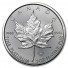 Canada 1 Oz Platinum Maple Leaf Reverse