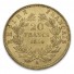 France Gold 20 Francs Napoleon III Reverse