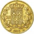 France Gold 20 Franc Louis XVIII 1816-1824 (Average Circulated)