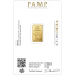 2.5 Gram PAMP Suisse Gold Bar (In Assay)