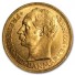 Denmark Gold 20 Kroner Avg Circ (Random Date)