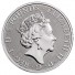 2019 UK 2 Oz Silver The Yale of Beaufort BU (Queen's Beasts Series)