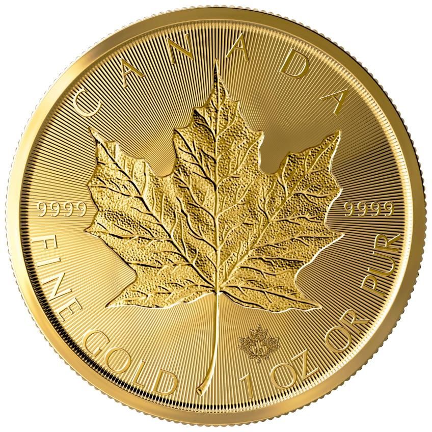 Buy 1 Oz Gold Canada Maple Leaf Coins - Monument Metals