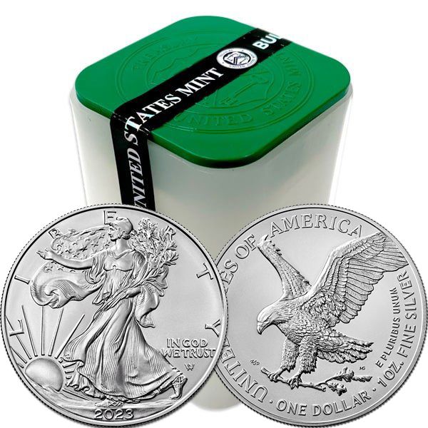 Buy American Silver Eagle Rolls/Tubes Online Monument Metals