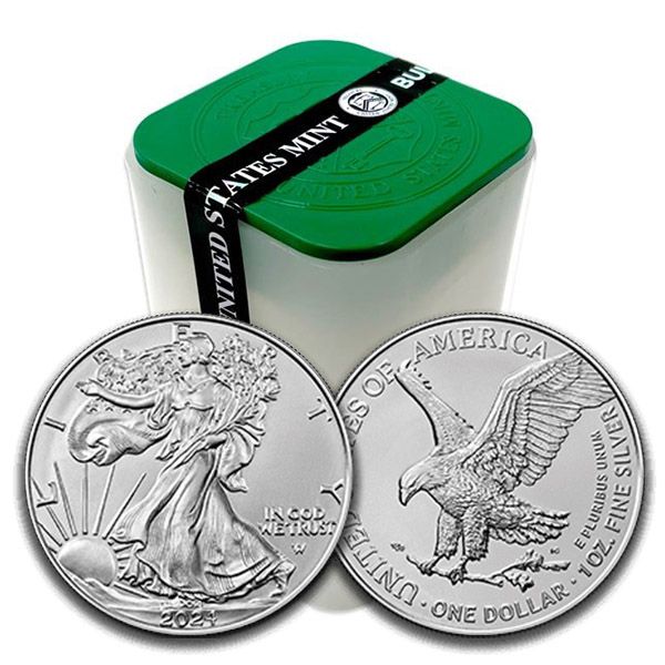 Buy American Silver Eagle Rolls/Tubes Online Monument Metals