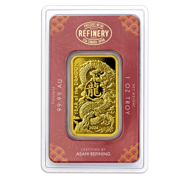 1 oz Gold Bar Rand Refinery (New in Assay)