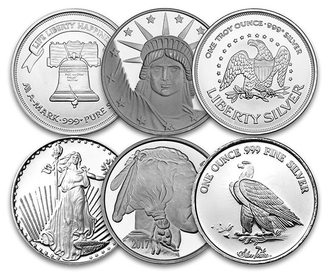 Coin World Premier Coin Holders CH40P 39 mm -- 1 oz Silver Rounds