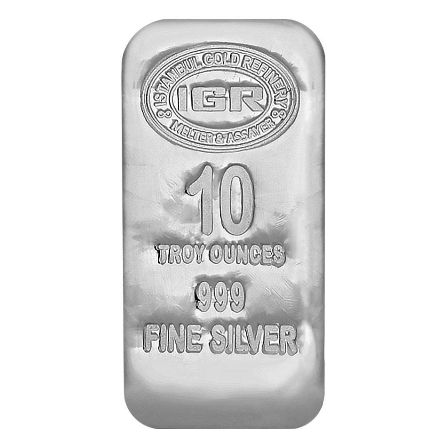 Buy 10 oz A-Mark Silver Bars (.999) Online 