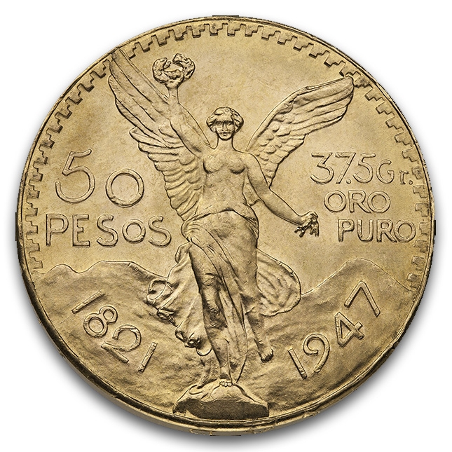 mexican gold pesos