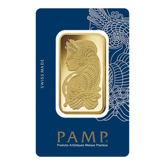 50 Gram Pamp Suisse Gold Bar (in Assay) 