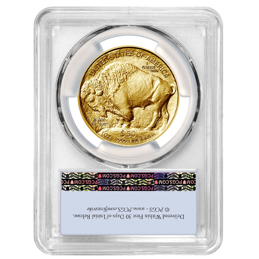 Buy the 2024 1 Oz American Gold Buffalo PCGS MS70 FDOI | Monument ...