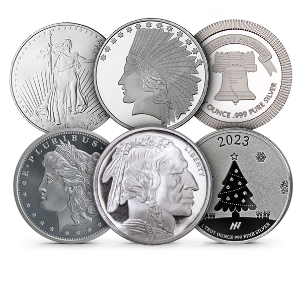 Buy 1 Oz .999 Silver Round (Design Our Choice) | Monument