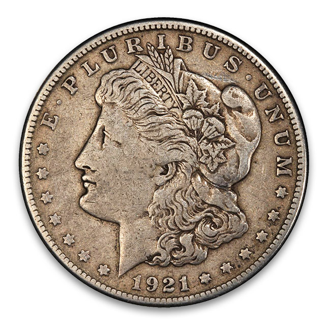 1921 Morgan Silver Dollar BU, Women's, Size: One Size
