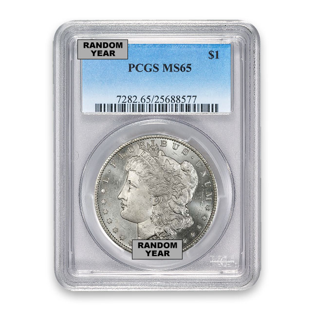 Buy 1878-1904 Morgan Silver Dollar PCGS MS65 (Random Dates) - Monument ...