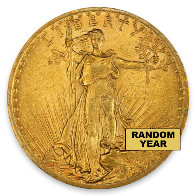 Saint Gaudens $20 Gold Coin (1907-1933) Value